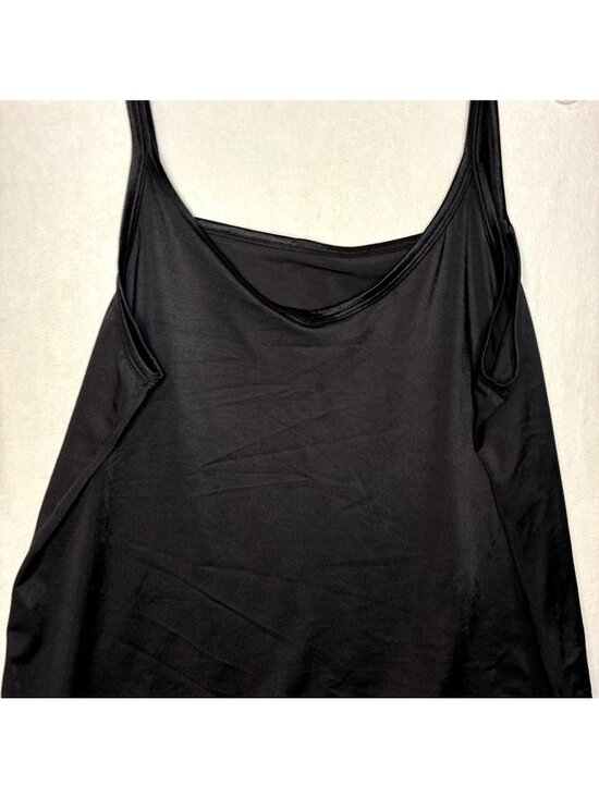 Vanaithy Fair Other - Vanity Fair Black Camisole Tank Top Size 40 XL Nylon Spandex Stretch Scoop Neck